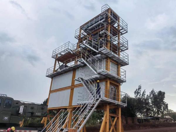 Rwanda HMA-B2000 asphalt mixing plant